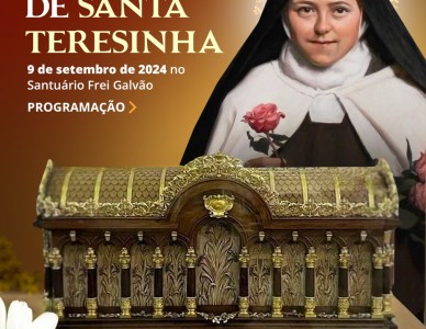 Relíquia de Santa Teresinha do Menino Jesus 